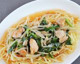 ウマ辛♪鶏ニラあんかけ焼きそば作り方7写真