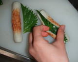 ちくわと大葉とのりの天ぷら(*´ 艸`)作り方2写真