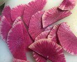 簡単♡綺麗♡紅芯大根の甘酢漬け作り方2写真