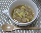 サラマカでぽかぽかあったか大根のスープ♪作り方4写真