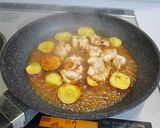 さつま芋と鶏肉のコチュジャン炒め作り方4写真