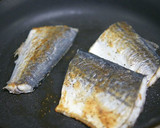 鰆のソテー林檎と茸サワークリームソース作り方5写真