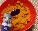 ★ハロウィン★濃厚♡かぼちゃのケーキ作り方1写真