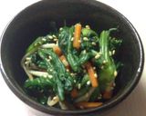 広島菜のゴマ和え作り方11写真