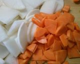 簡単！ 野菜たっぷり、具沢山の 豚汁♪作り方2写真