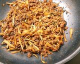 ピリ辛山椒そぼろご飯作り方4写真