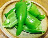 ちりめん山椒と万願寺とうがらし作り方1写真