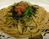 カルシウム☆じゃこと海苔佃煮の和風パスタ作り方6写真