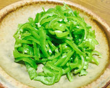 ちりめん山椒と万願寺とうがらし作り方2写真