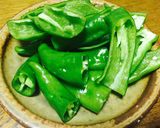 万願寺とうがらしとおじゃこの炒めもの作り方1写真