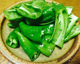 万願寺とうがらしとおじゃこの炒めもの作り方1写真