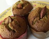 秋のお菓子♡抹茶と栗のプチマフィン♡作り方8写真