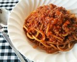 ワンポットパスタ✨で簡単❗ミートソース作り方7写真