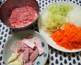 ミートソースパスタ≪ごはん≫作り方1写真