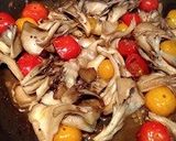 簡単☆トマトと舞茸の温マリネ作り方3写真