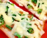 朝食に！照り焼きSEAチキントースト！作り方3写真