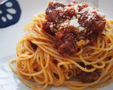 ミートソースパスタ≪ごはん≫作り方8写真