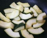 巨大ズッキーニのマヨネーズ焼き。作り方2写真