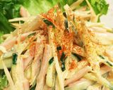 旨辛♬味わい深〜い＊ごぼうのサラダ作り方5写真