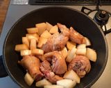 鶏肉のオイスター風味煮込み作り方4写真