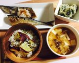 秋食べよ♪ホクホク さつま芋ご飯作り方7写真