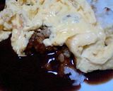 レトルトカレーとふわふわとろーり玉子　作り方4写真