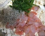 海老とじゃこと青じその手作りがんもどき作り方2写真