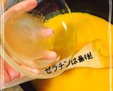 手抜簡単！かぼちゃ頭のハロウィンプリン✿作り方7写真