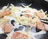 ベーコンポテトのすぐグラタン♪作り方5写真