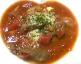 ●○牛すね肉でやわらかトマト煮込み○●作り方8写真