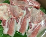 超簡単、豚肉と水菜のシャブシャブ風作り方3写真