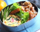 お弁当に！ほうれん草とベーコンのキッシュ作り方5写真