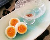 茹で卵に～ごま塩作り方1写真