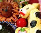 動物園や運動会に動物さん弁当☆作り方4写真