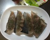サワラのガーリックオリーブバジルムニエル作り方4写真
