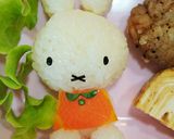 キャラ弁☆ミッフィー☆ハロウィンver.作り方4写真