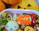 キャラ弁☆ミッフィー☆ハロウィンver.作り方7写真