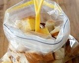 チーズとベーコンの朝ごはんキャセロール作り方2写真