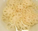 副菜に♪簡単シャキシャキ蓮根のきんぴら作り方1写真