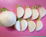レンジで簡単♪かぶのベーコン巻き作り方1写真
