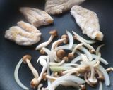 ささ身のソテー☆きのこソース♪作り方5写真