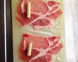 豚肉のチーズinフライ作り方4写真