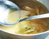残り物救済!お味噌汁でかた焼きそば!作り方2写真
