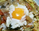 残り物救済!お味噌汁でかた焼きそば!作り方3写真