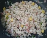 パインとココナッツのスープチャーハン作り方2写真