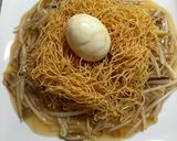 恐竜の卵の皿うどん作り方12写真
