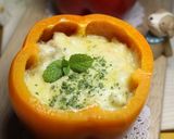牛ロースチャーハン入りパプリカグラタン作り方12写真