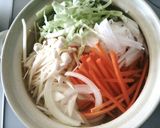 子供もおかわり♡昆布屋の千切り鍋♪作り方4写真