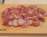 簡単！パプリカ風味 鶏肉トマト煮込み作り方2写真