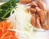 スキレットで！熱々ナポリタン作り方1写真